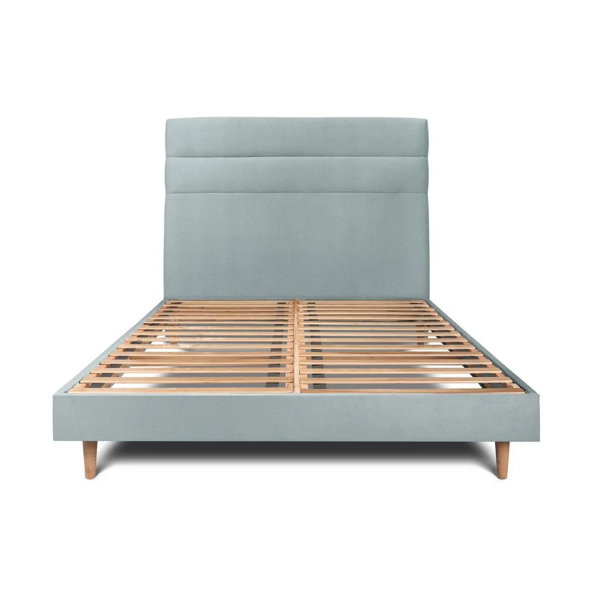 Sommeil de plomb Lit d'appoint tapissier - Bleu gris