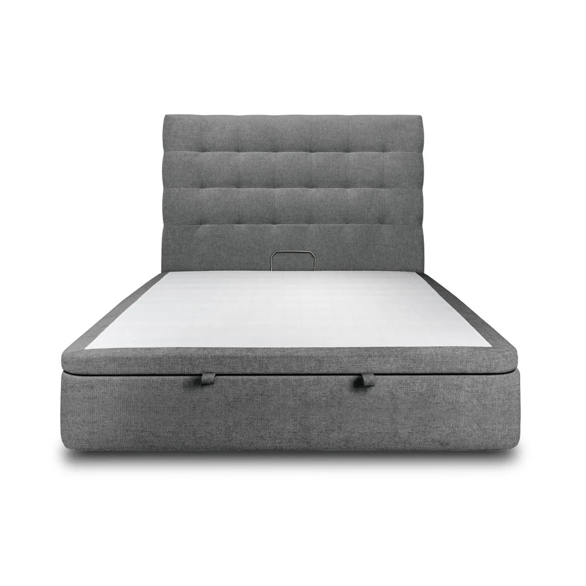 Sommeil de plomb Lit coffre 2 places - Gris anthracite
