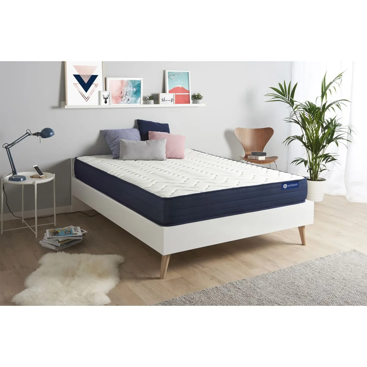 ACTISOM  Matelas 140x190 M&eacute;moire de Forme
