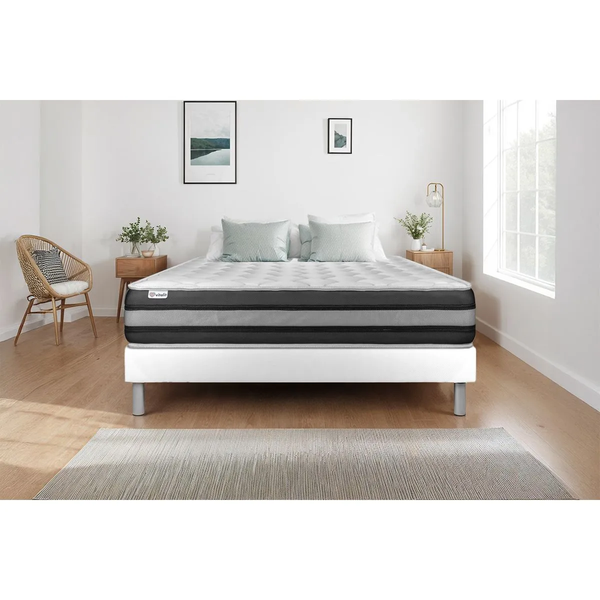 VITALIT  Matelas VITALSPRING ZEN 140x200