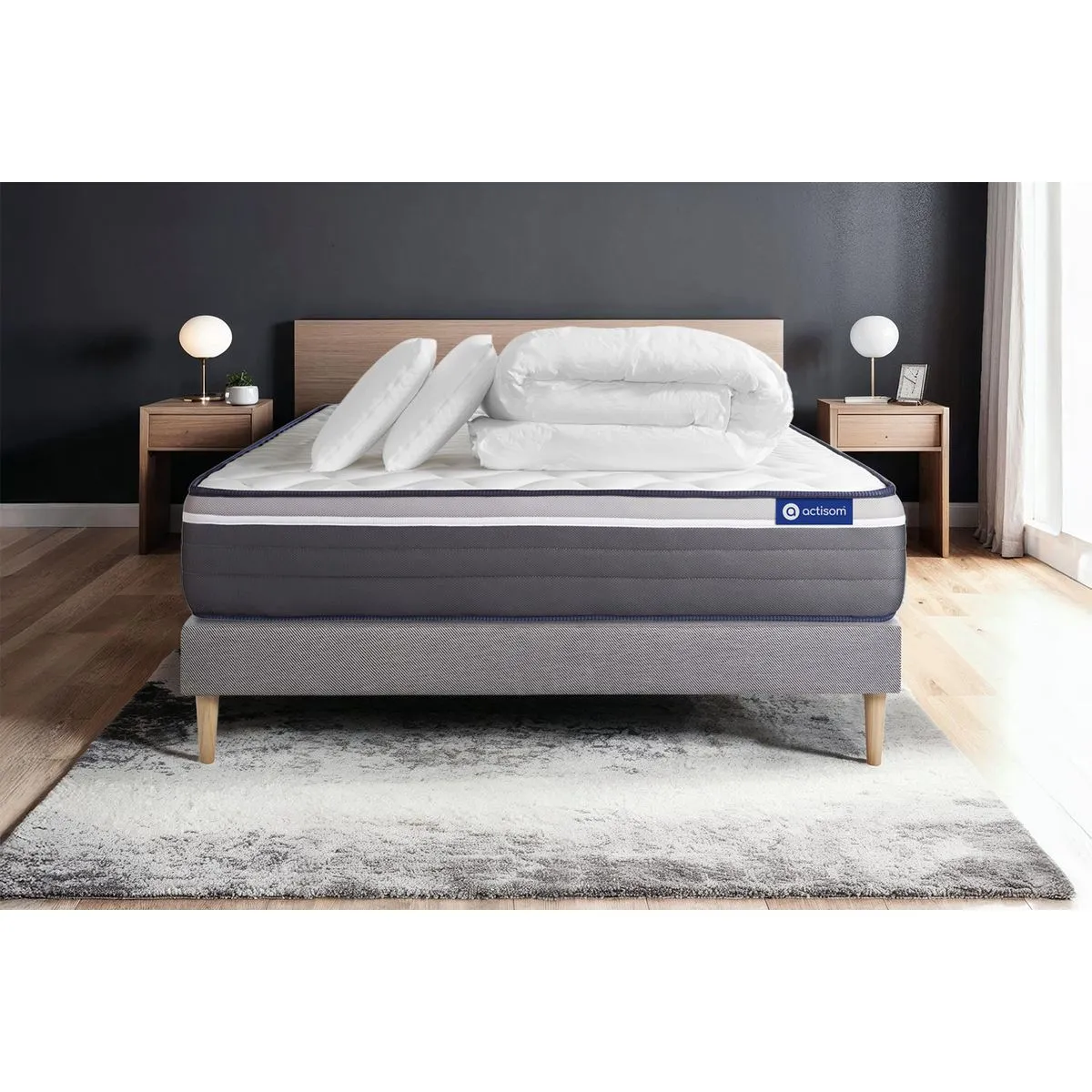 ACTISOM  Actiflex Plus 200x200 - Gris