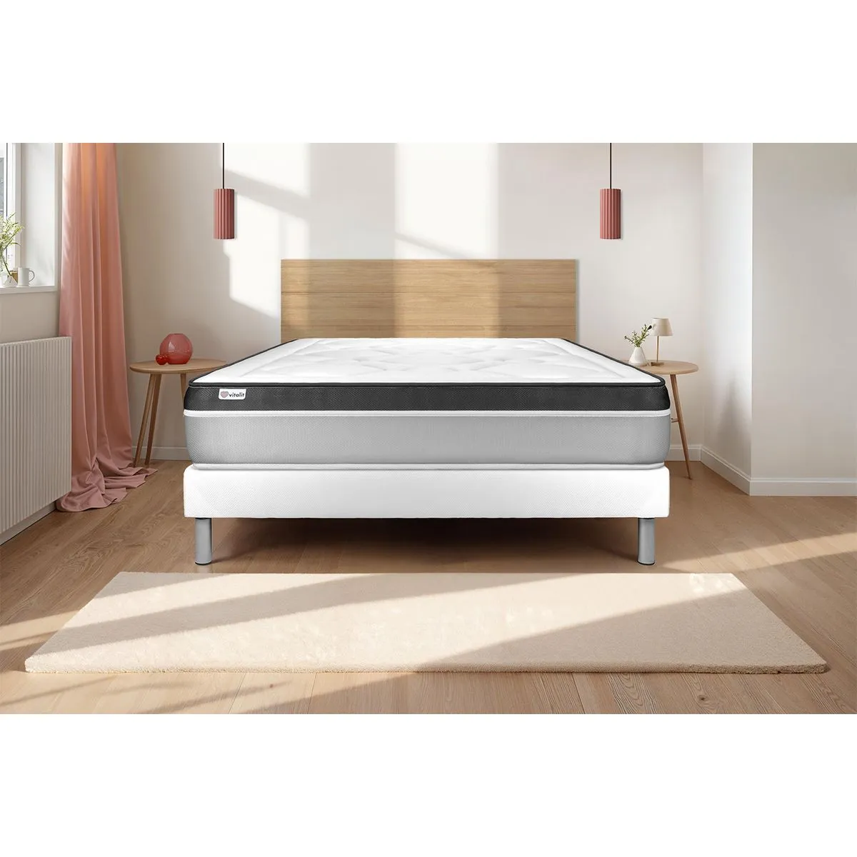 VITALIT  Matelas Ergo 200x200 cm