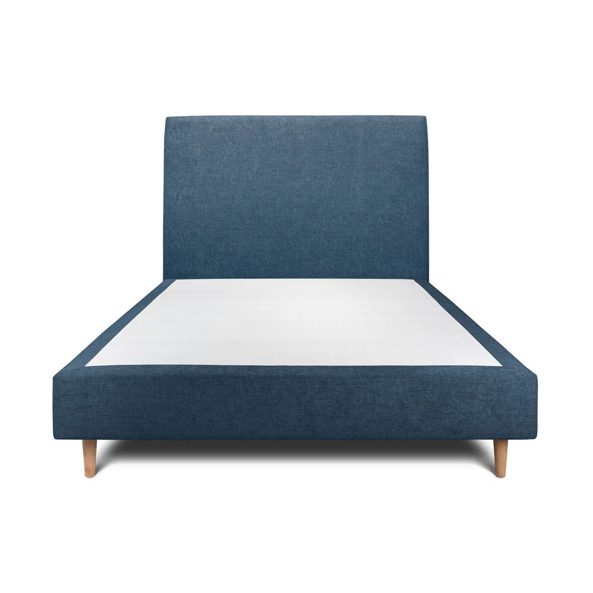 Sommeil de plomb Lit tapissier 135x190 - Bleu