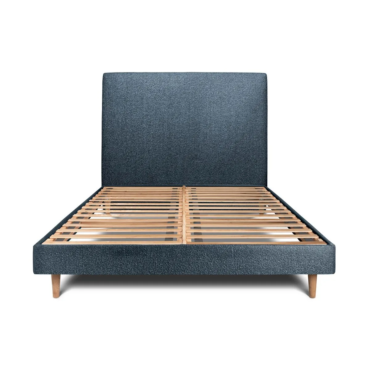 Sommeil de plomb lit d'appoint tapissier - Bleu bouclette