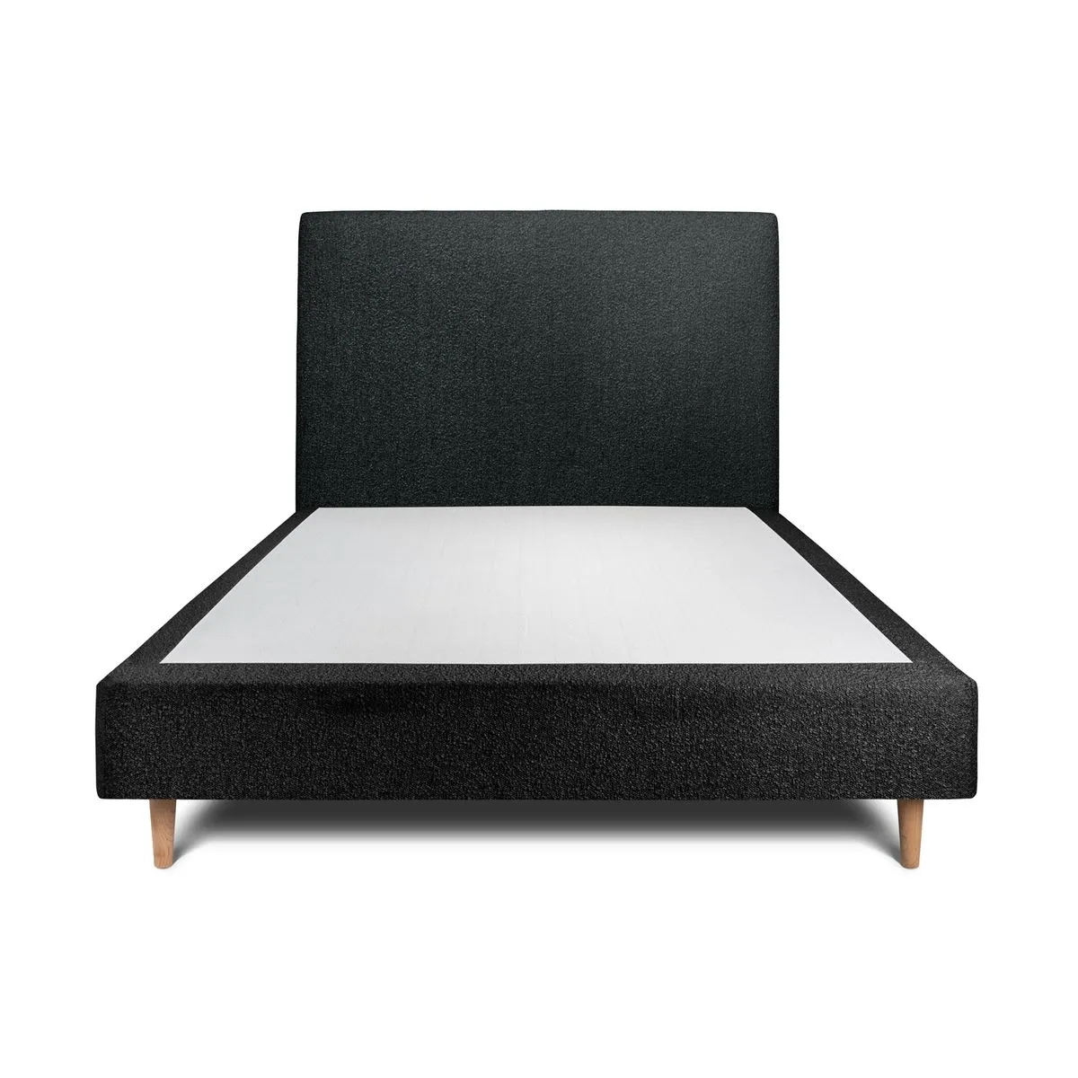 Sommeil de plomb Lit d'appoint tapissier - Noir