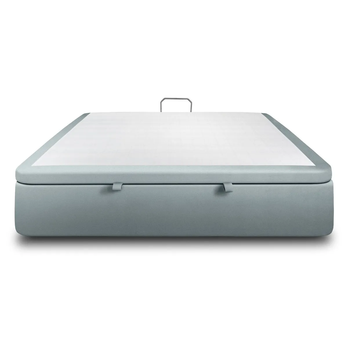 Sommeil de plomb Sommier coffre velours - Gris
