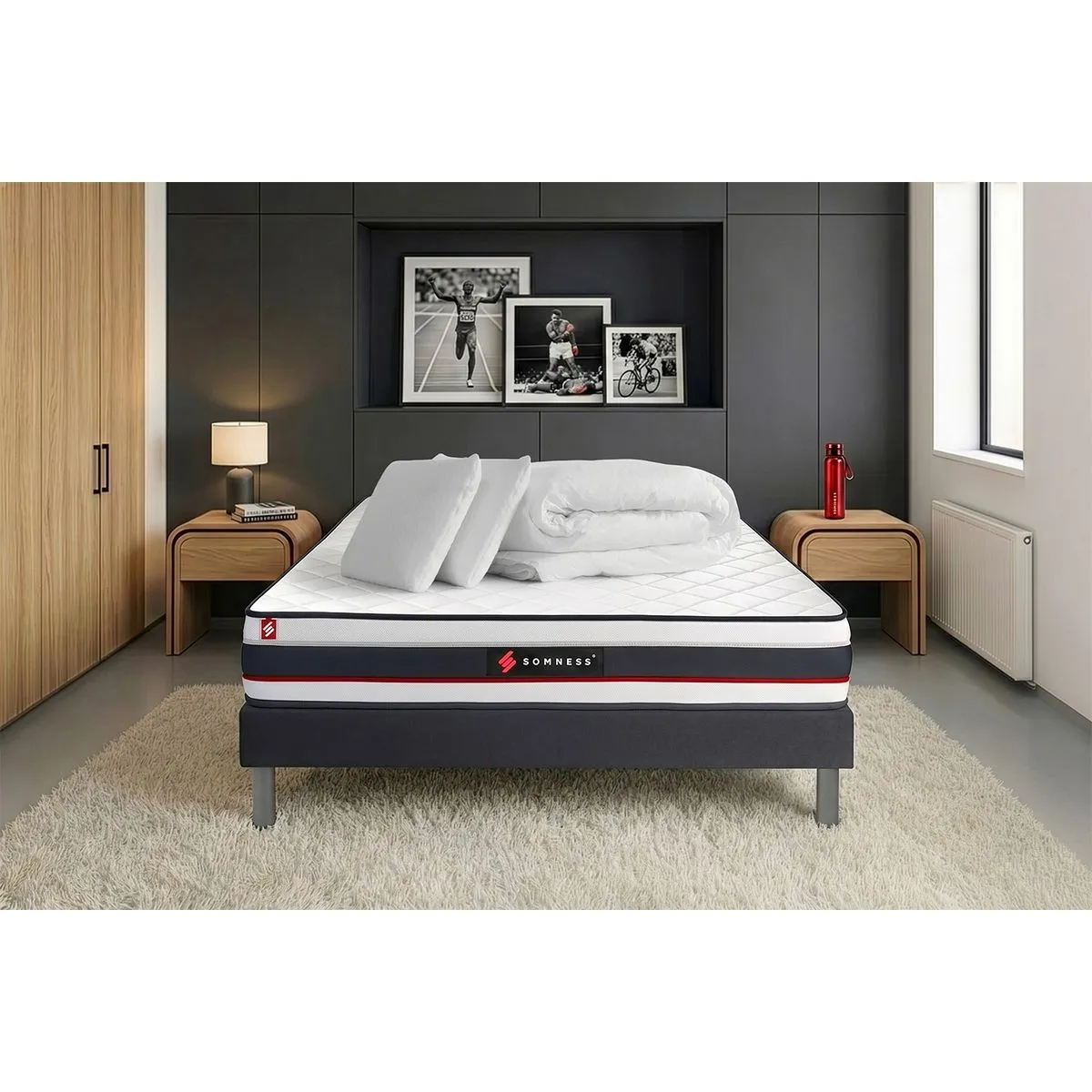 SOMNESS Form 140x200 - Gris