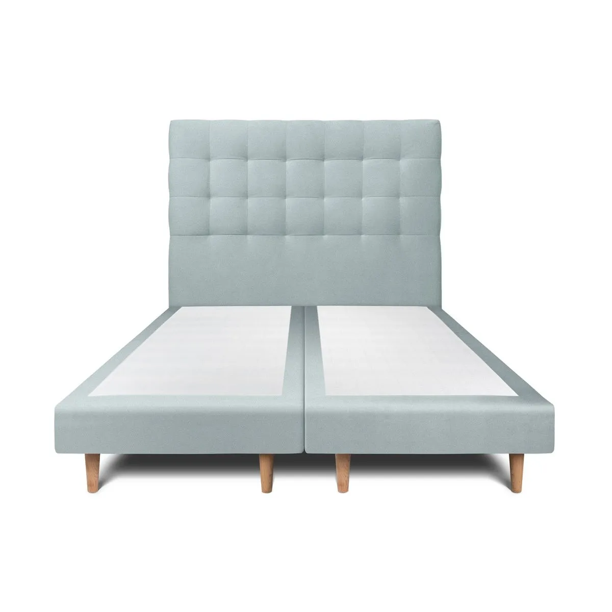 Sommeil de plomb Lit 2 places – Bleu gris