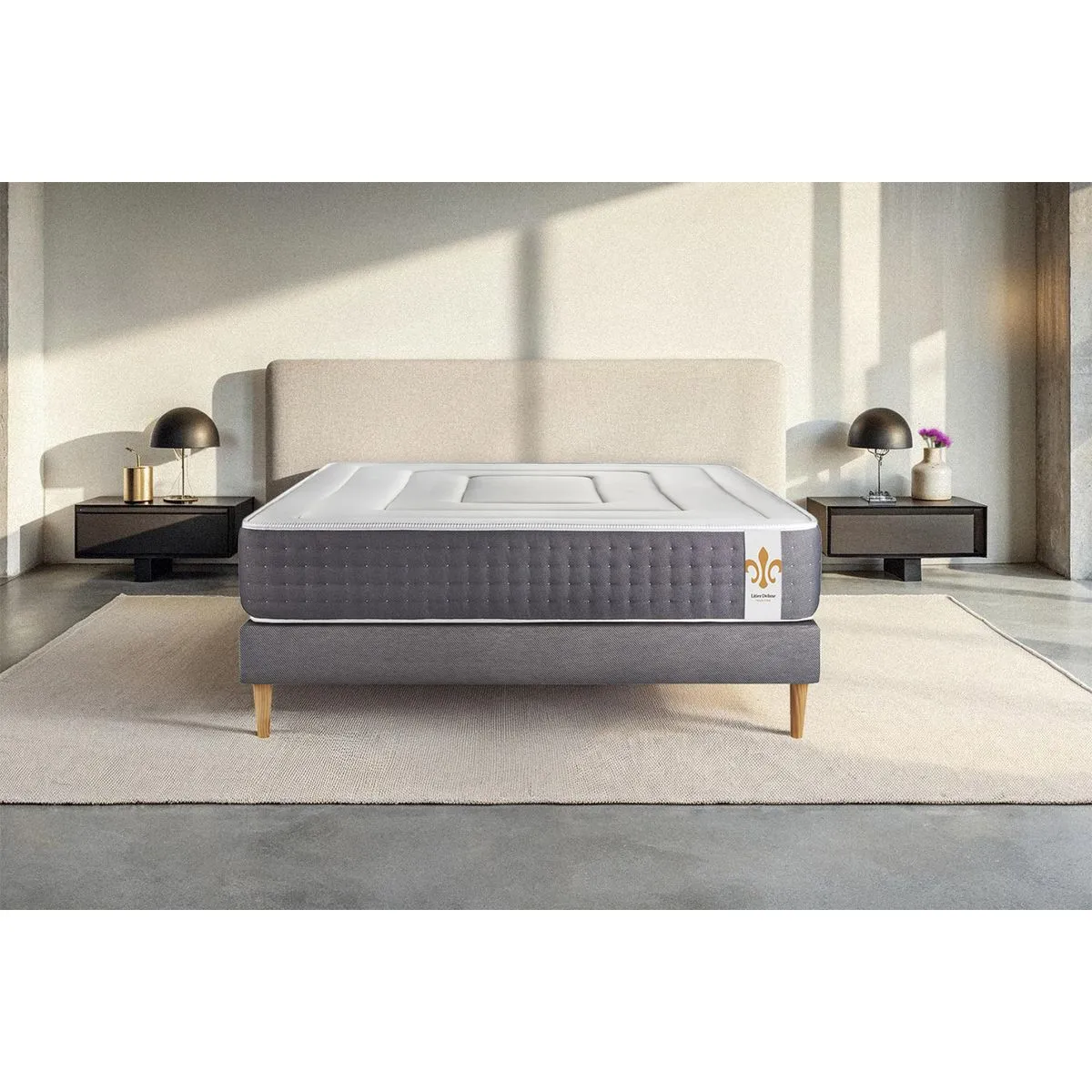 LITIER DELUXE Matelas Le Vingt-Six 180x200