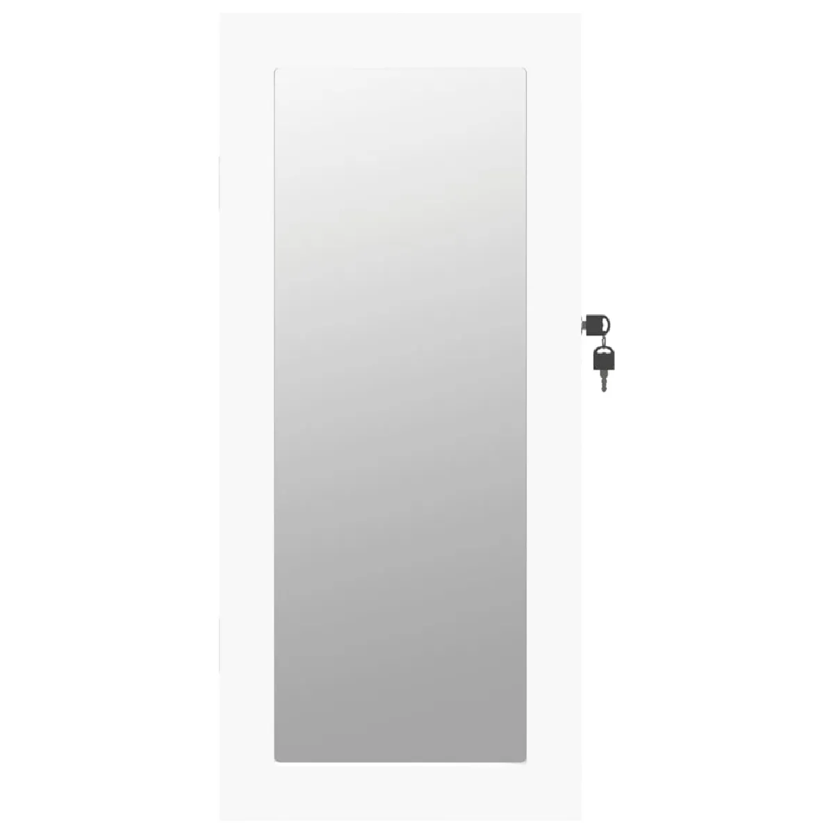 Helloshop26 Armoire à bijoux murale - Blanc