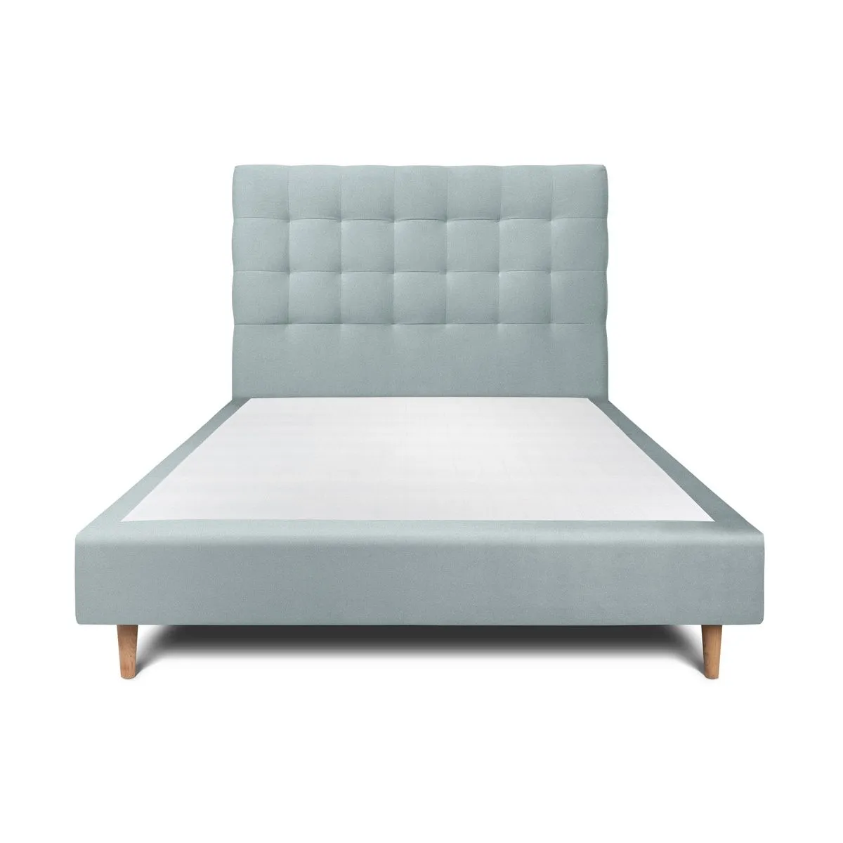 Sommeil de plomb lit capitonné - Bleu gris