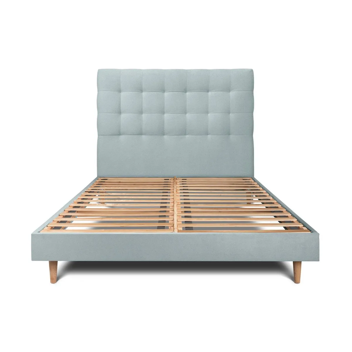 Sommeil de plomb Lit 2 places - Bleu gris