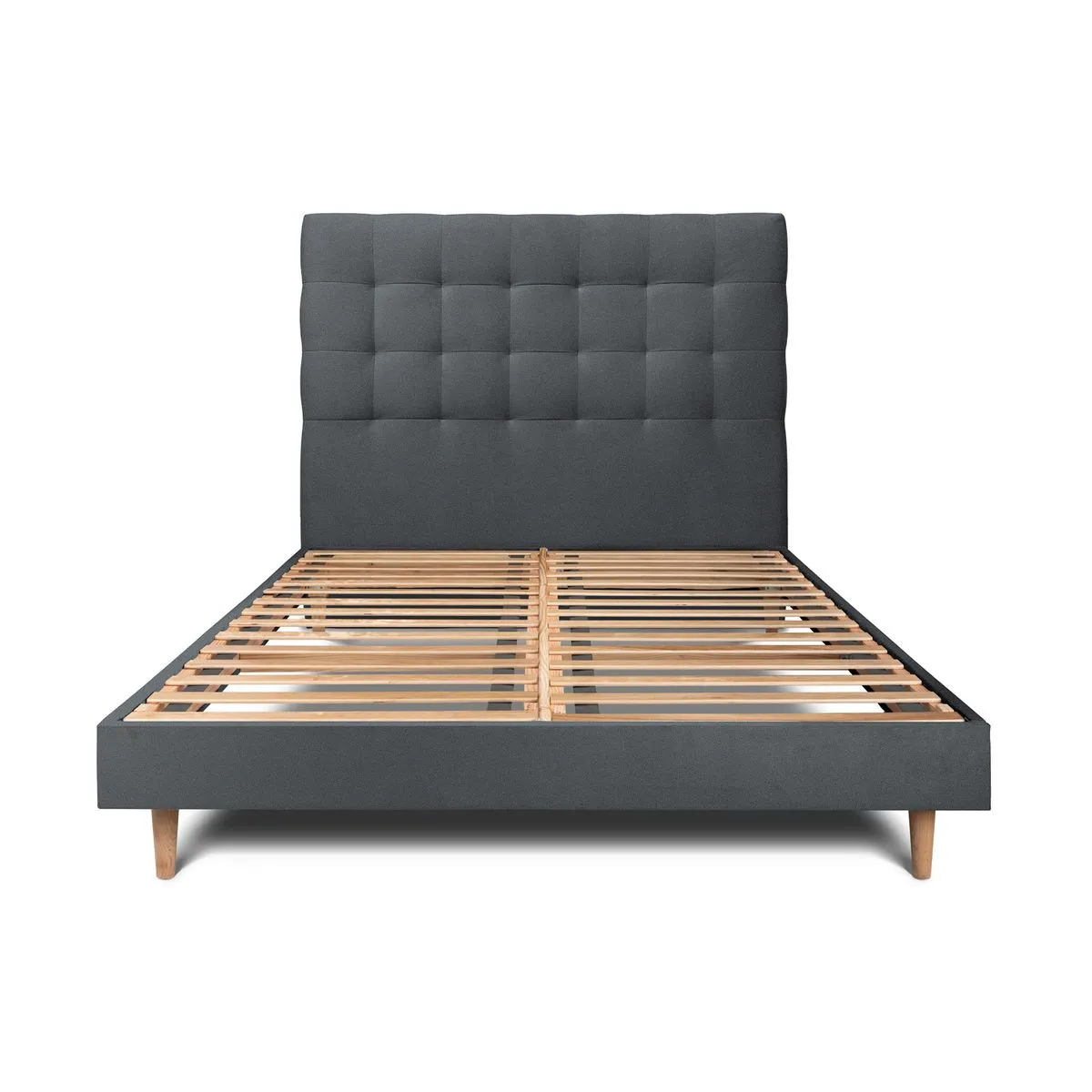 Sommeil de plomb Lit capitonné d'appoint - Anthracite
