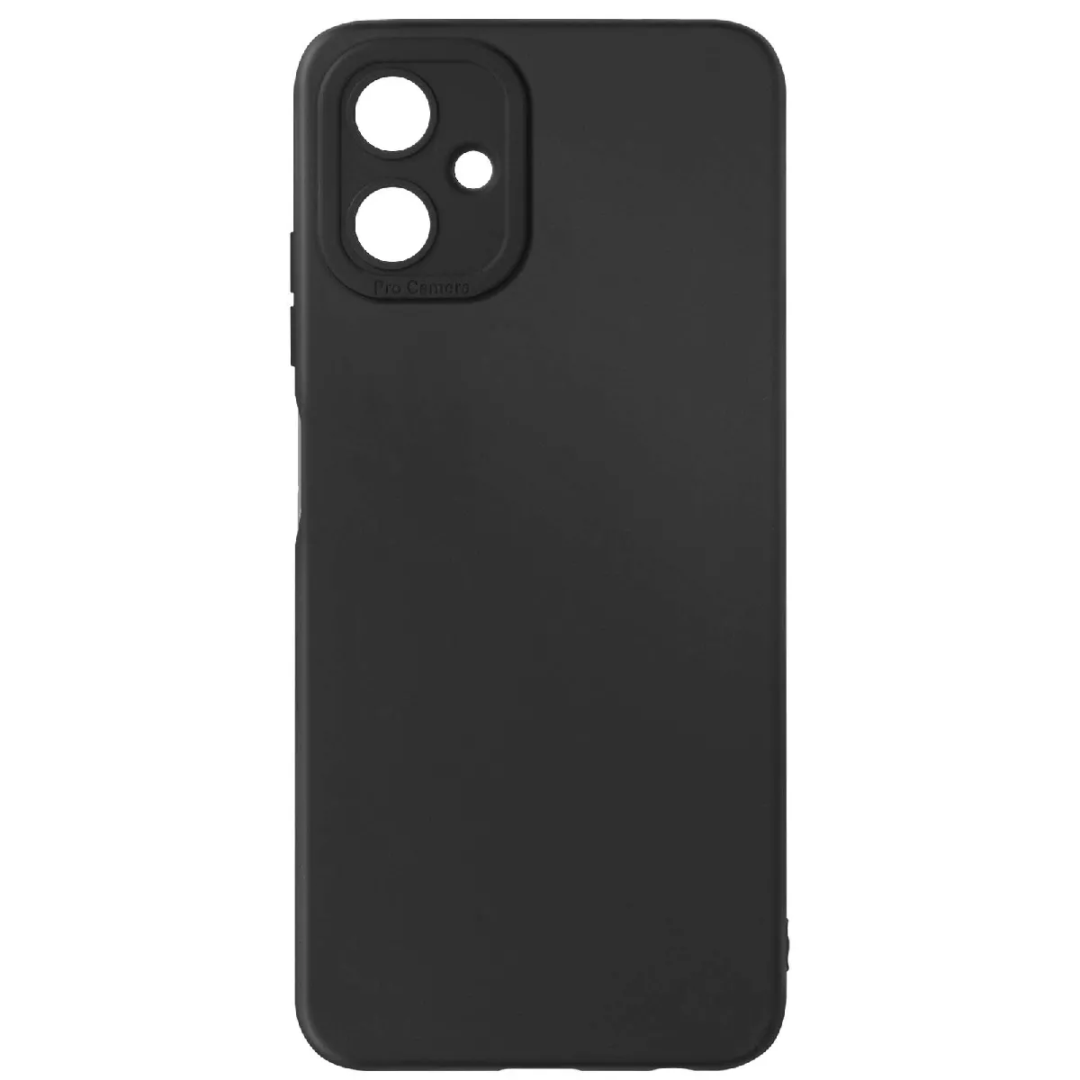 Avizar Noir Coque Pour Samsung Galaxy A06 Silicone Souple Design Fin Léger