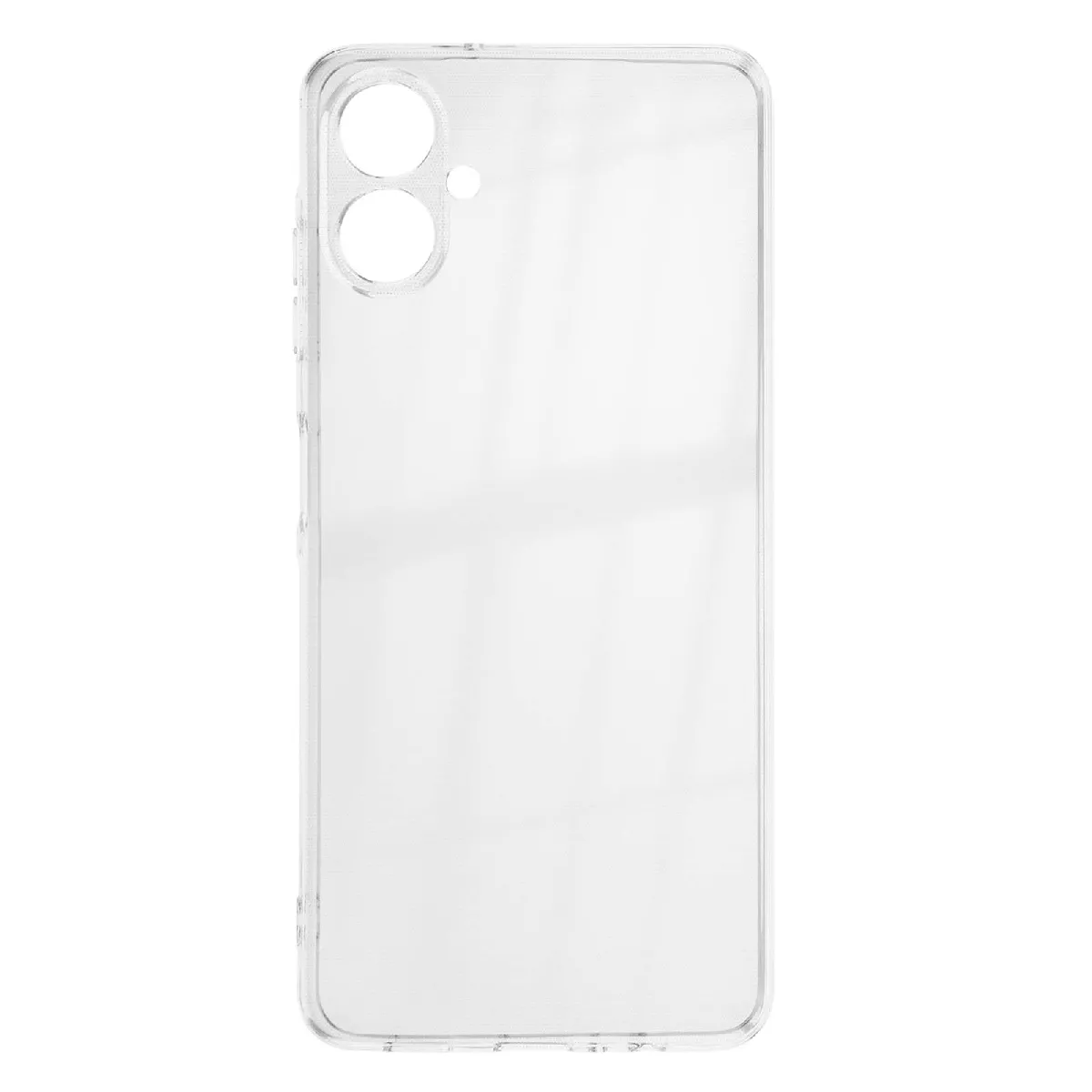 Avizar Coque Pour Samsung Galaxy A06 Silicone Souple Design Fin Léger Transparent