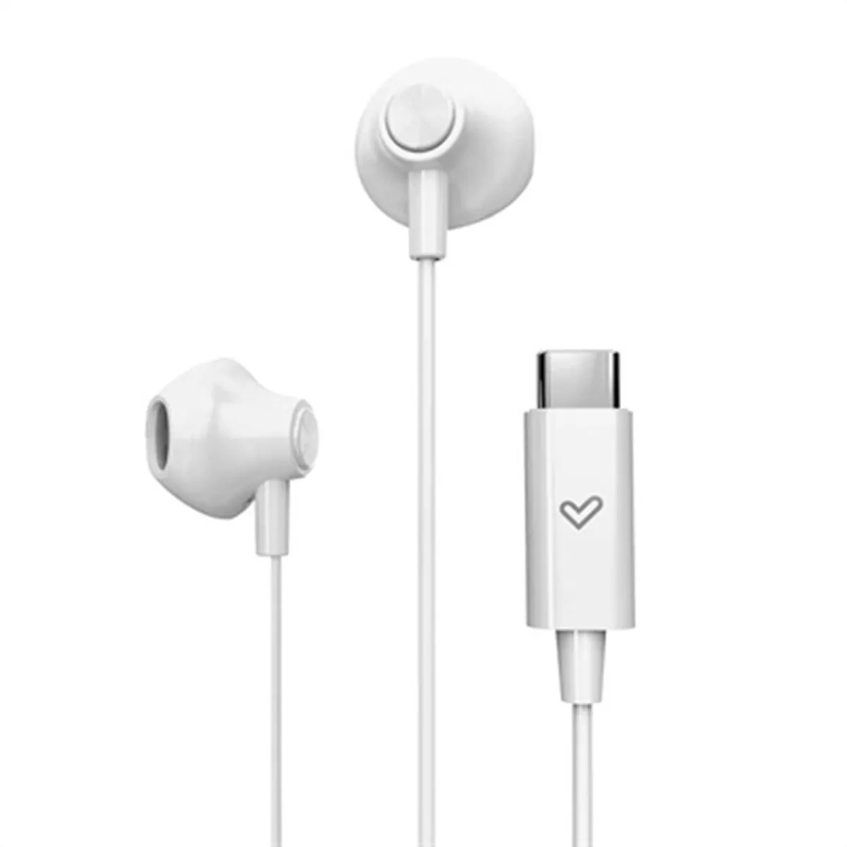 Non Communiqué Couleur Casque Energy Sistem - Son Hd - Connexion Type C - Microphone Intégré - Contrôle De Lecture - Léger Et Confortable - Emballage Recyclé - Blanche - Image 2