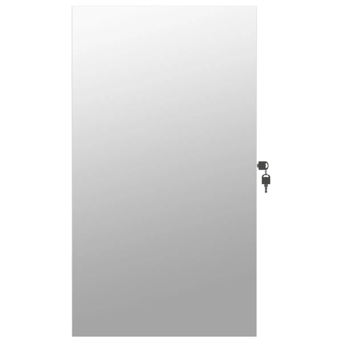 Helloshop26 Armoire à bijoux LED avec miroir - Blanc