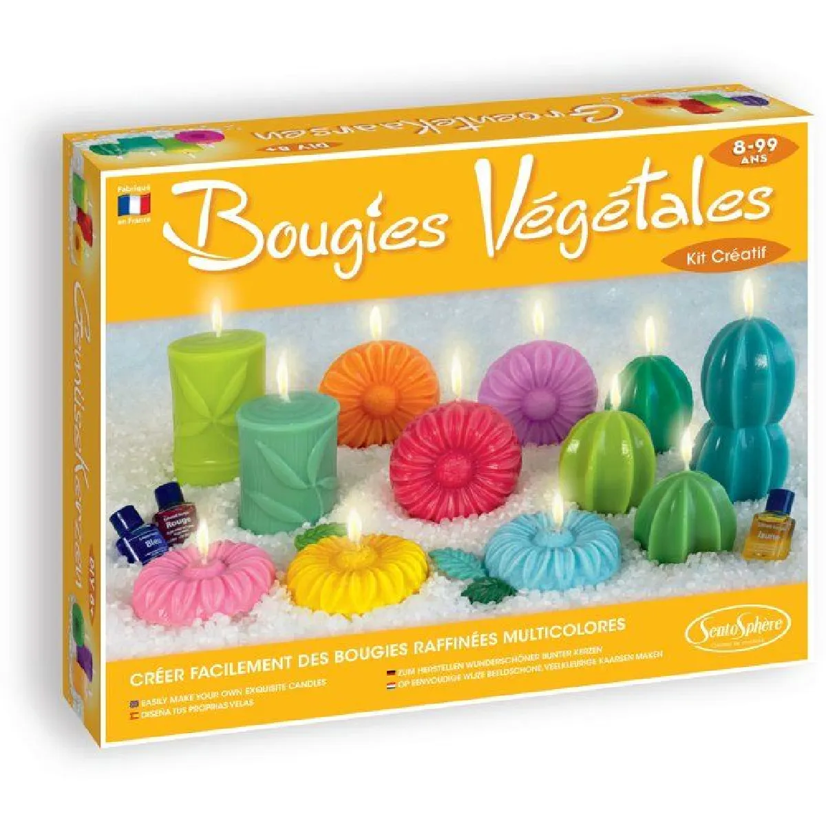 Sentosphere - Kit DIY Bougies Végétales - Loisirs Créatifs - Image 4
