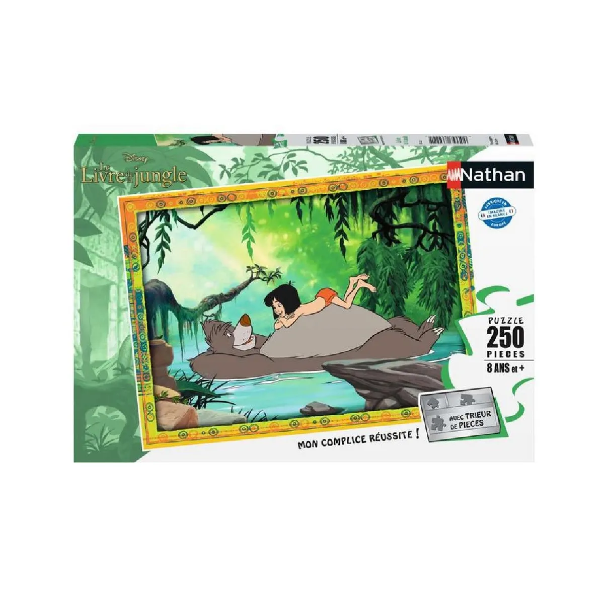 Puzzle 250 pièces : Le Livre de la Jungle Ravensburger Nathan - vue 10
