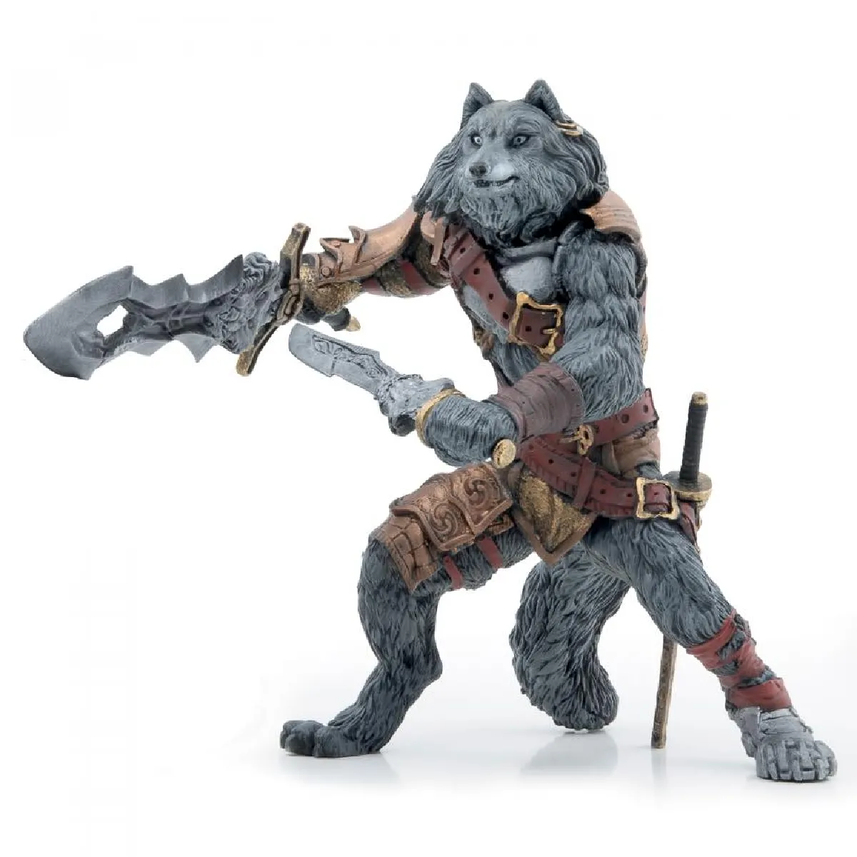 Papo Beige 36029 - Figurine De Loup Mutant Détails Réalistes - Neuf - Image 4