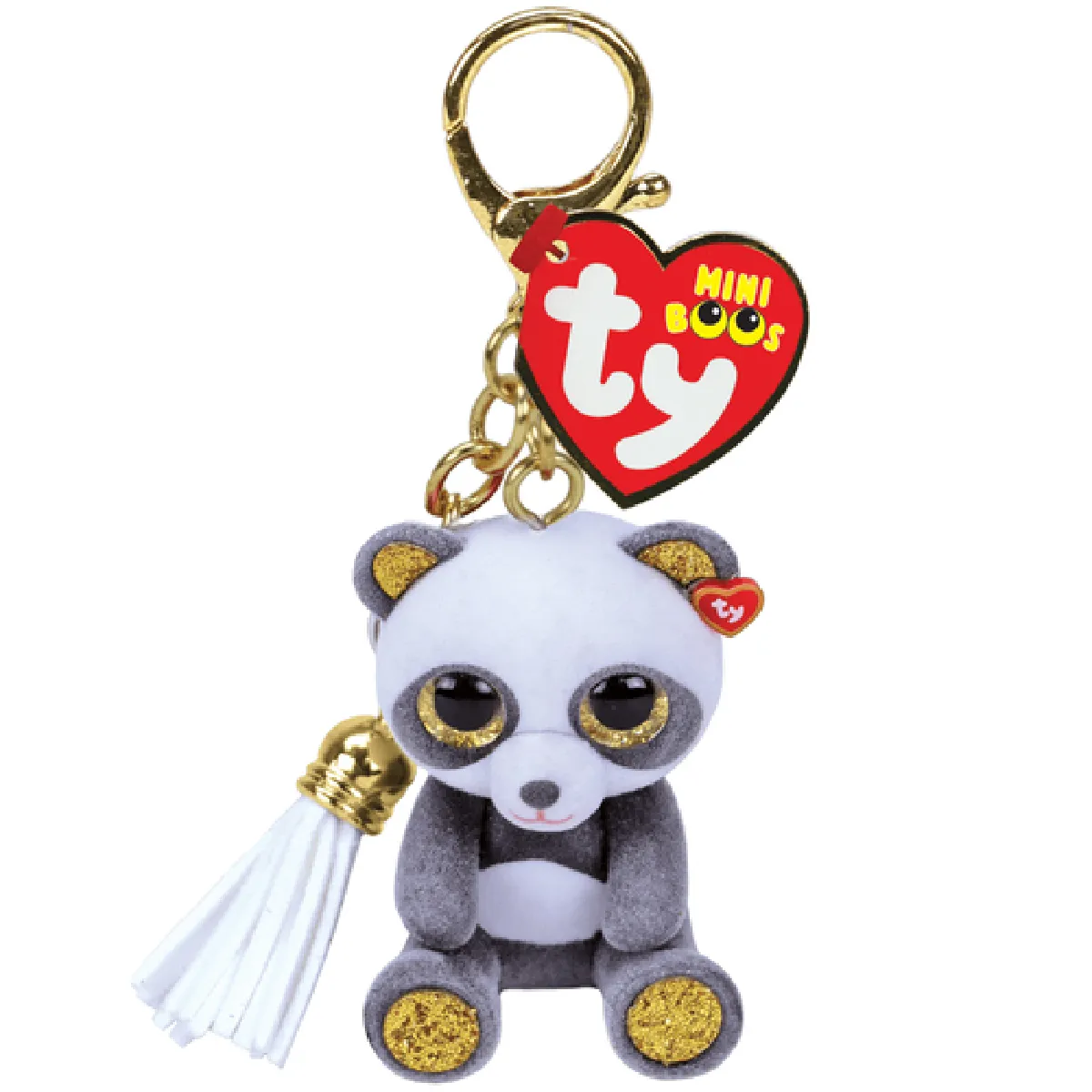 Ty Peluche Clip Mini Boo's Panda