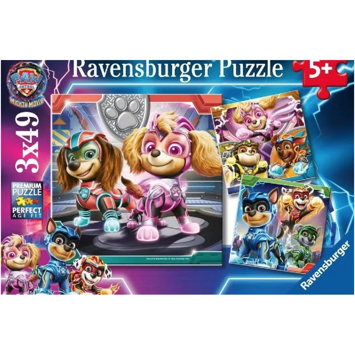 Puzzles 2 x 12 pièces : Une équipe indestructible Pat'Patrouille Paw Patrol Ravensburger France - vue 6
