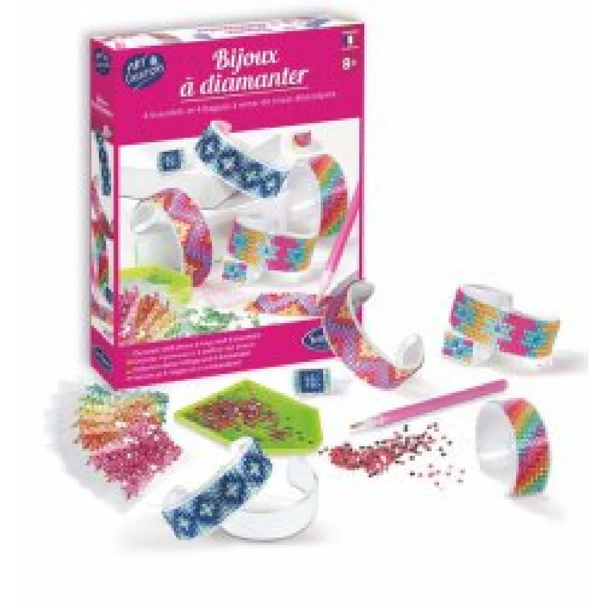 Sentosphere - Kit Créatif Bijoux à Diamanter - Loisirs Créatifs - Image 3