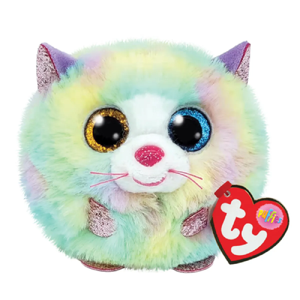 Ty Peluche Puffies Heather Le Chat