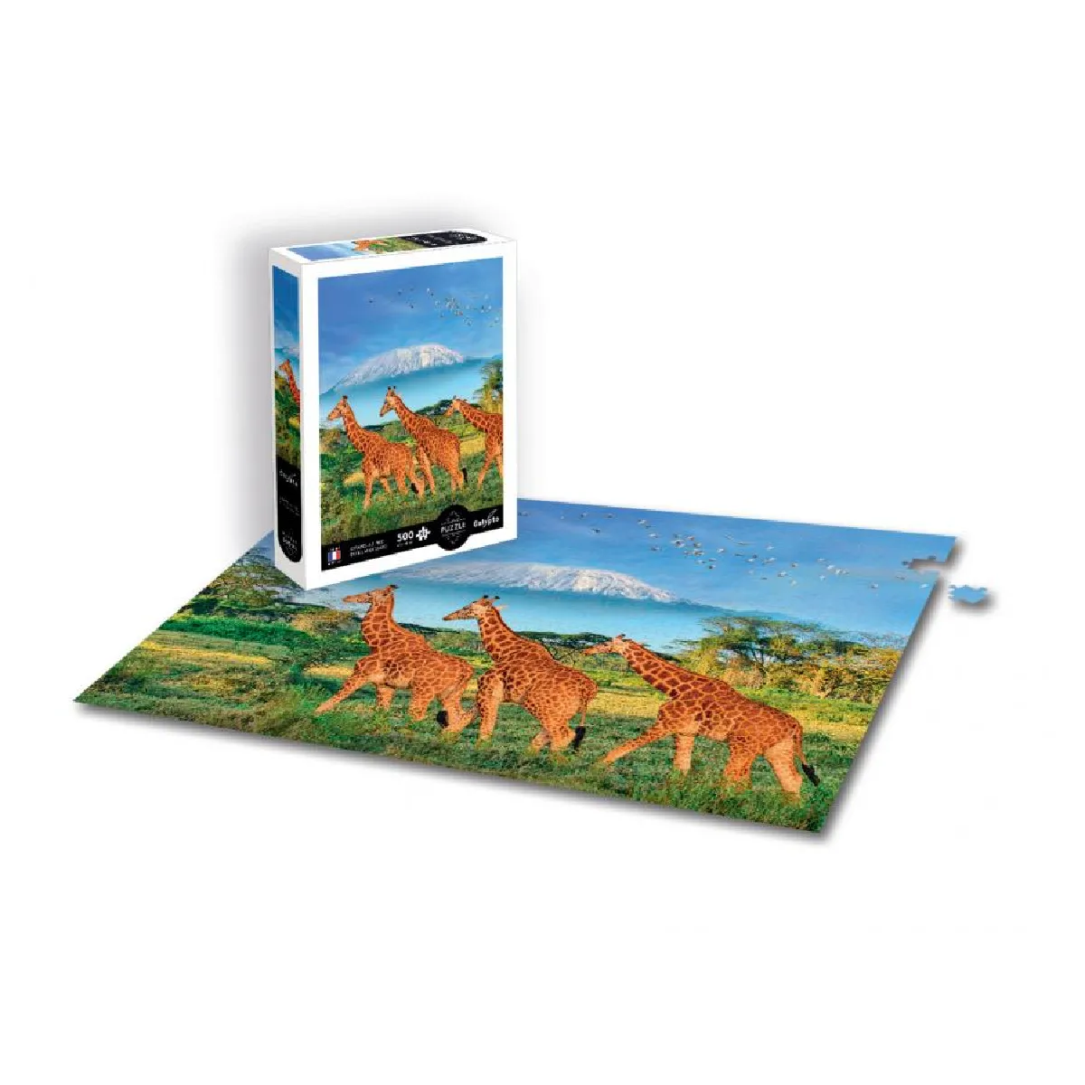 Sentosphere puzzle Calypto XL 500 pièces - Girafes Sentosphere puzzle Calypto XL 500 pièces - Girafes