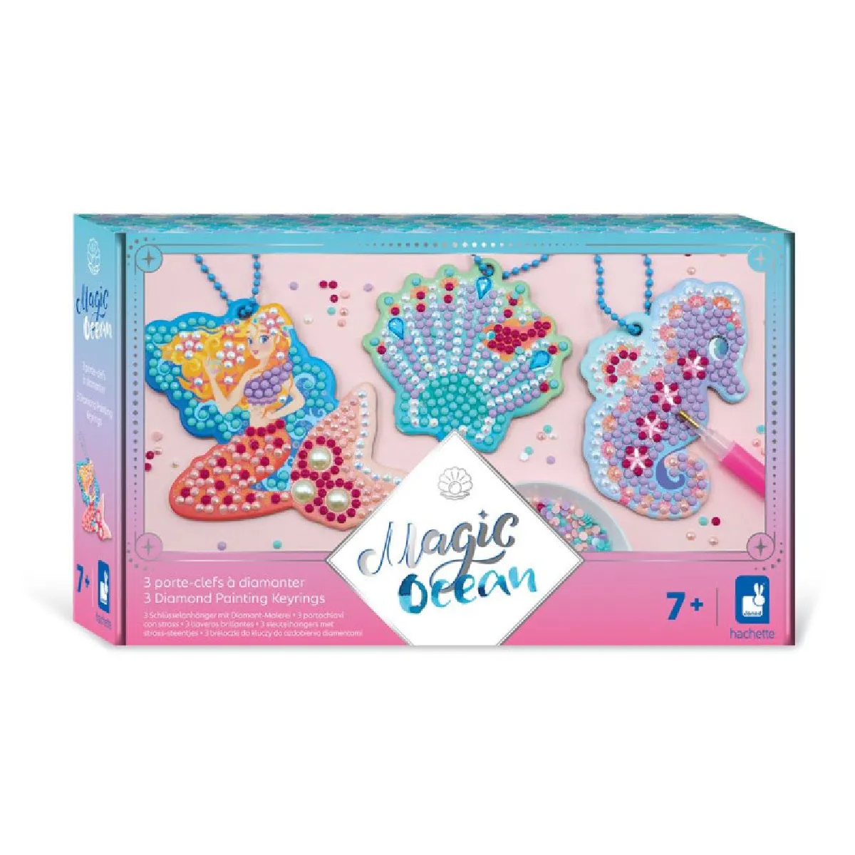 Janod Porte-Clés Créatifs Magic Ocean