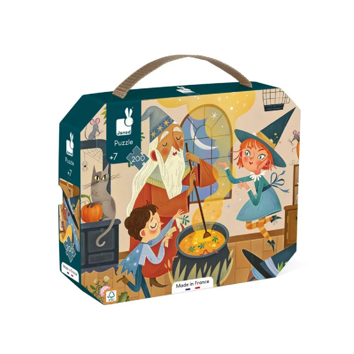 Janod puzzle La Magie 200 pièces Janod puzzle La Magie 200 pièces