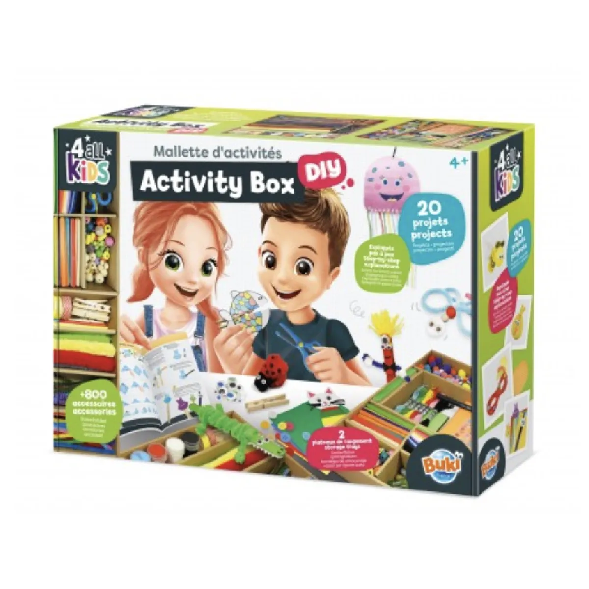 Buki Multicolore Mallette D'activites Complete - Image 3