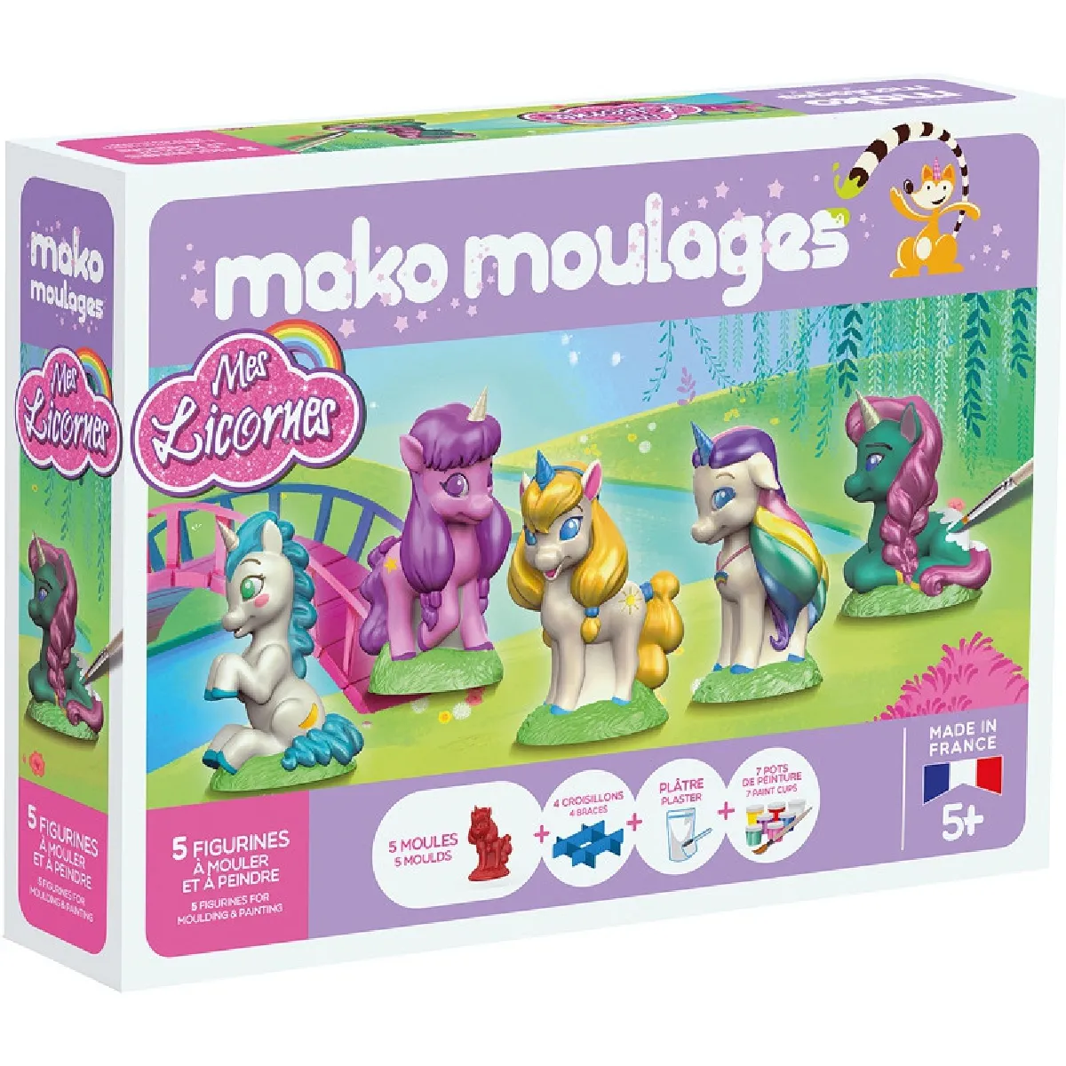 Mako - Moulages Mes Licornes - Kit de Loisirs Créatifs - Dès 5 ans - Image 3