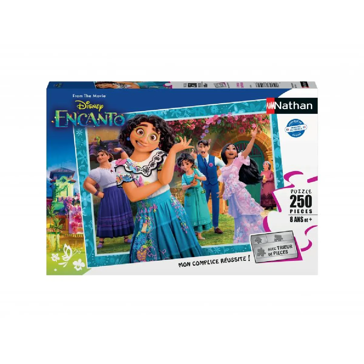 Puzzle 250 pièces : Encanto : La fantastique famille Madrigal Ravensburger Nathan - vue 2