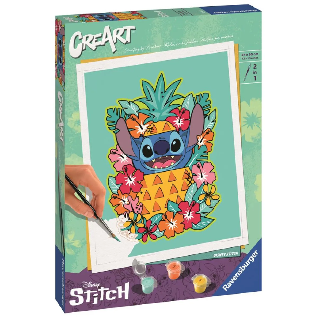 CreArt Peinture au numéro Grand Format : Stich Ravensburger Jeux France - vue 2