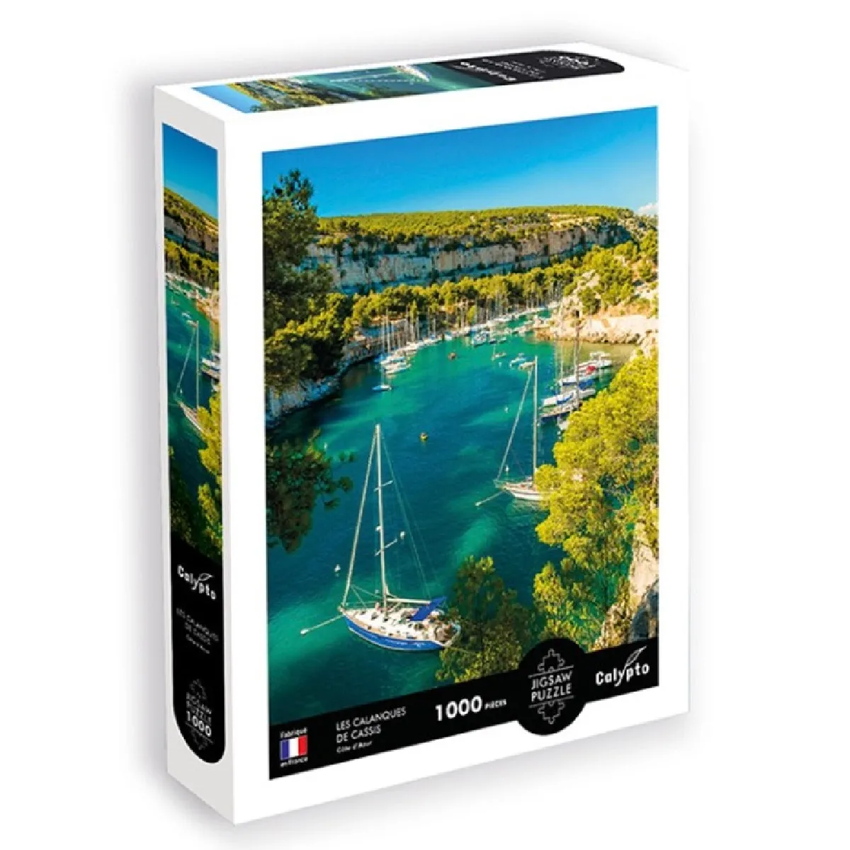 Sentosphère Puzzle Les Calanques de Cassis - 1000 pièces Sentosphère Puzzle Les Calanques de Cassis - 1000 pièces