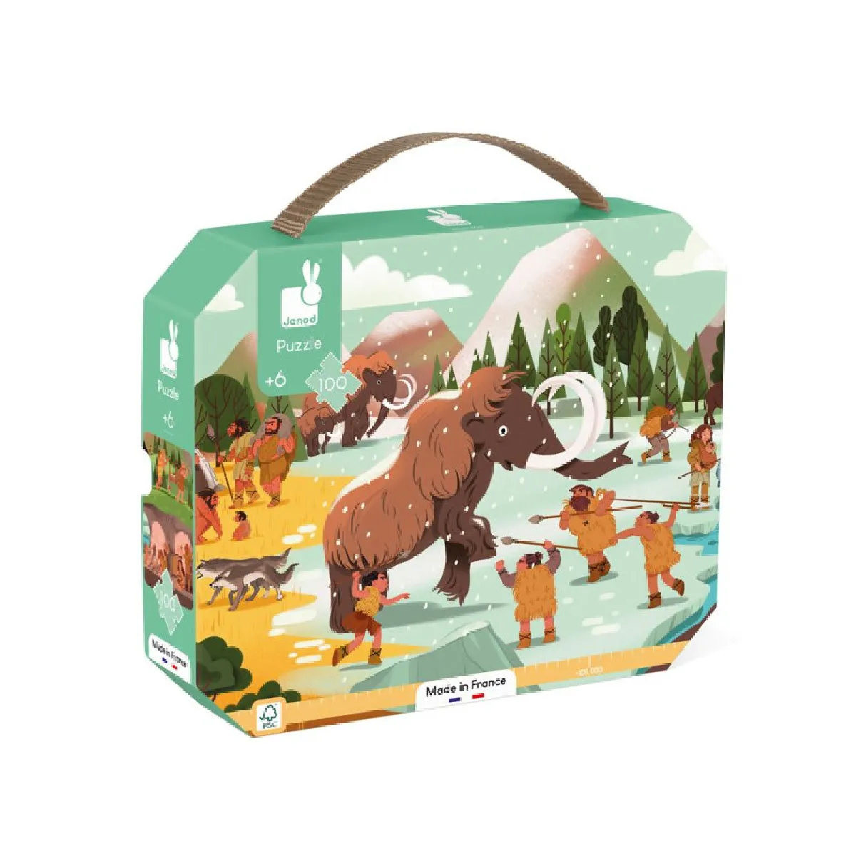 Janod Puzzle Frise Préhistoire
