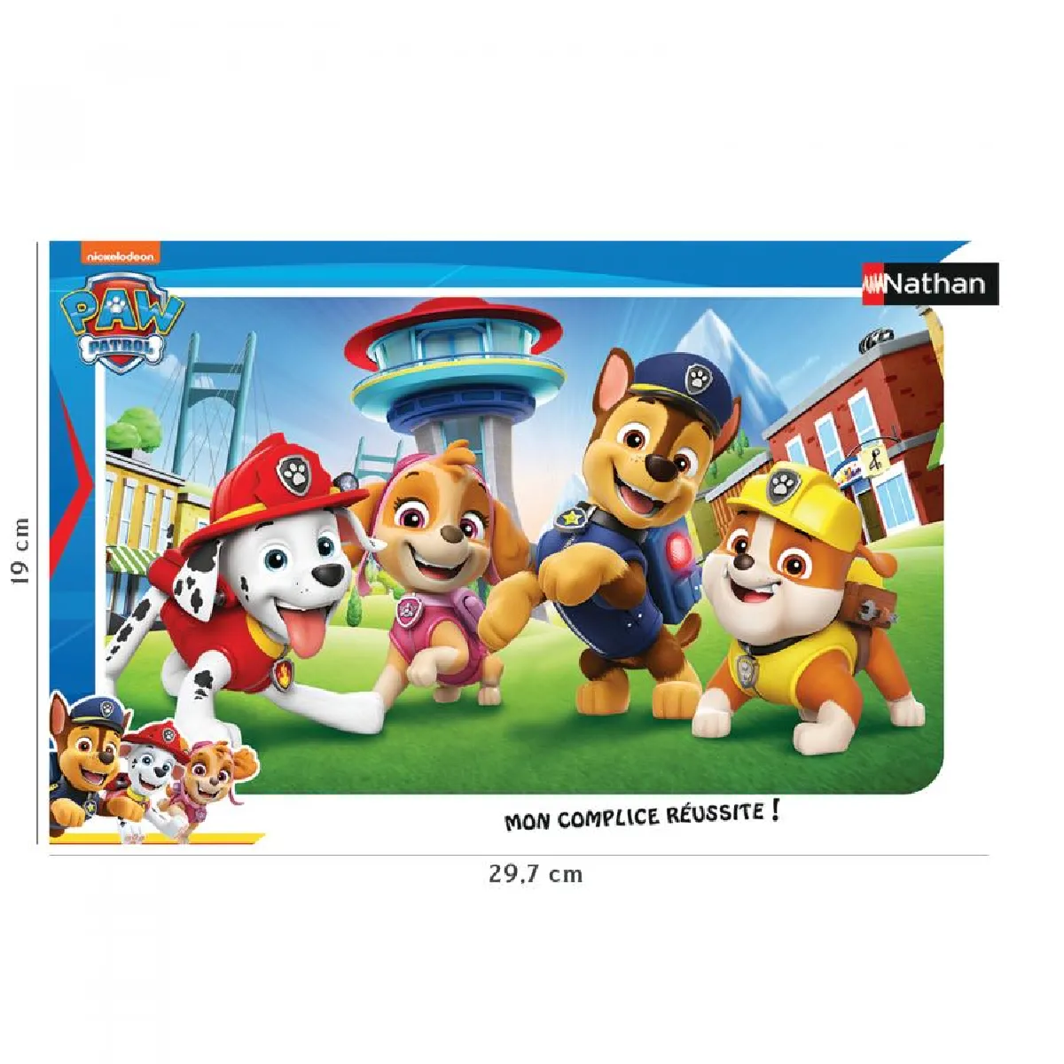 Puzzle Cadre 15 pièces : Les chiots de la Pat?Patrouille Paw Patrol Ravensburger Nathan - vue 8