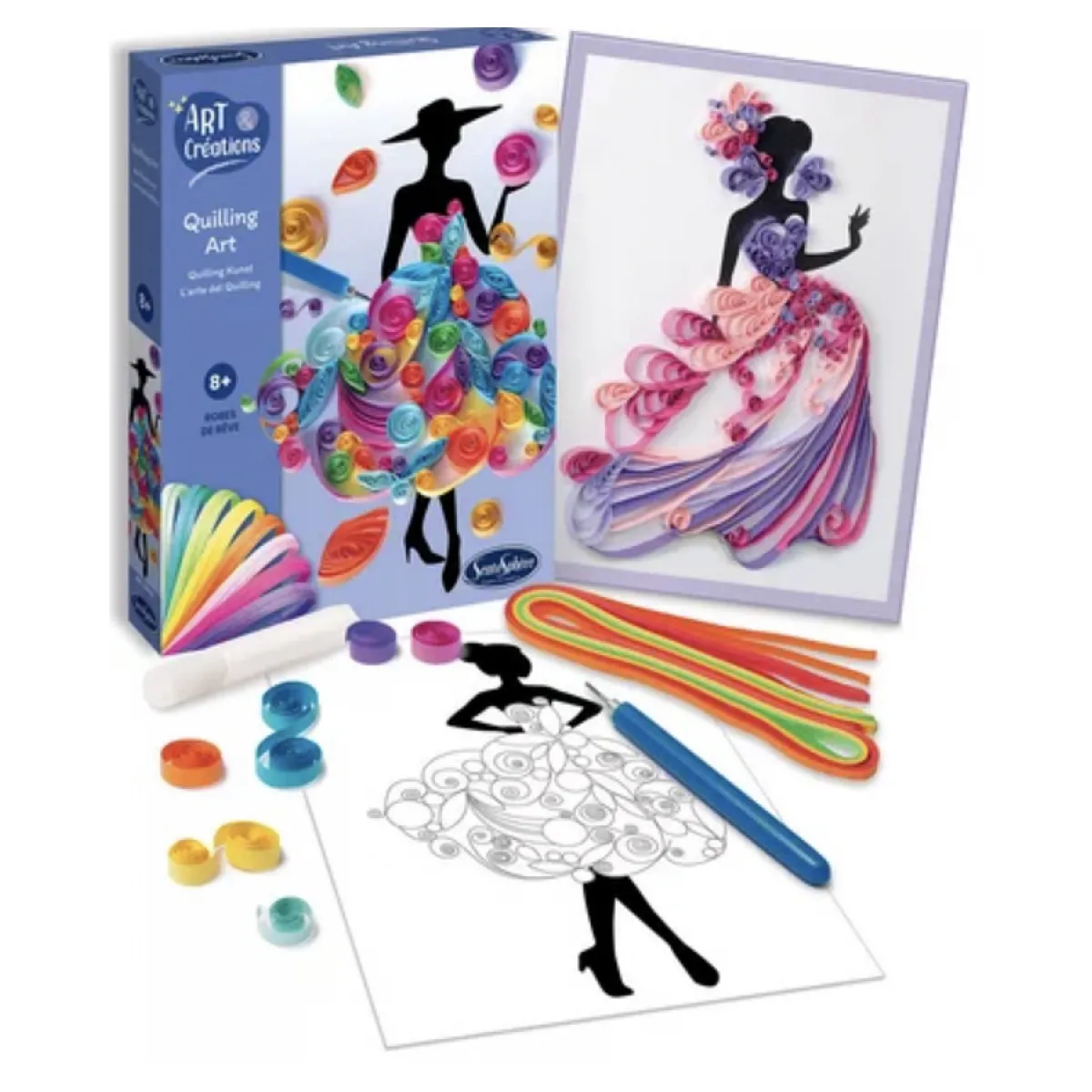 Sentosphere Coffret quilling Robes de rêve