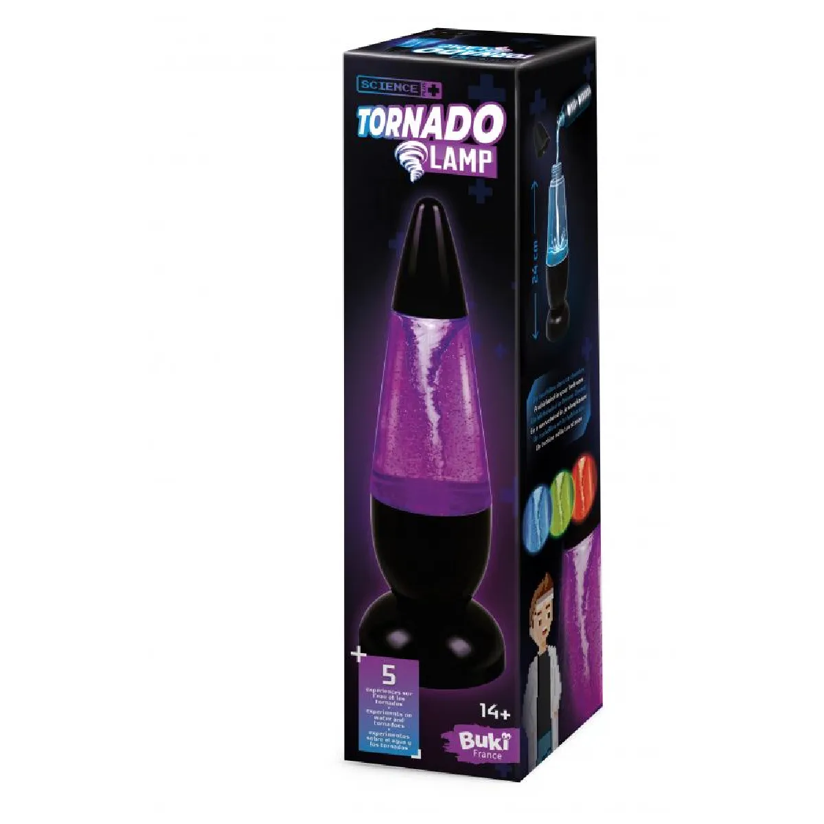 Buki france Lampe tornade - 3 couleurs Buki france Lampe tornade - 3 couleurs