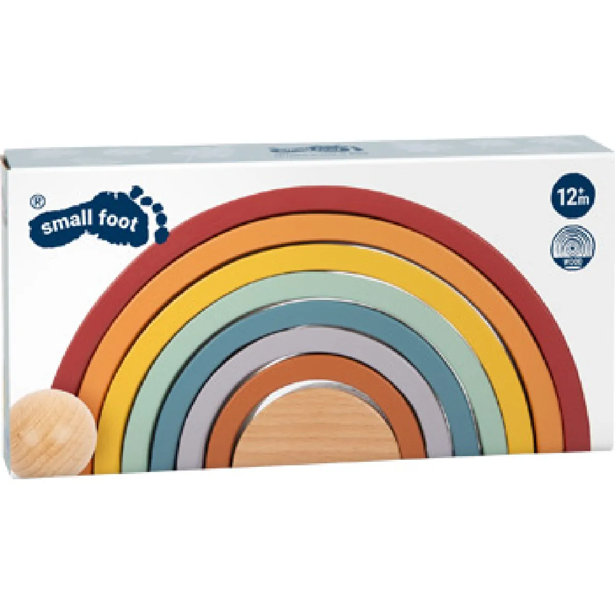 Small Foot Blocs De Construction Arc-En-Ciel