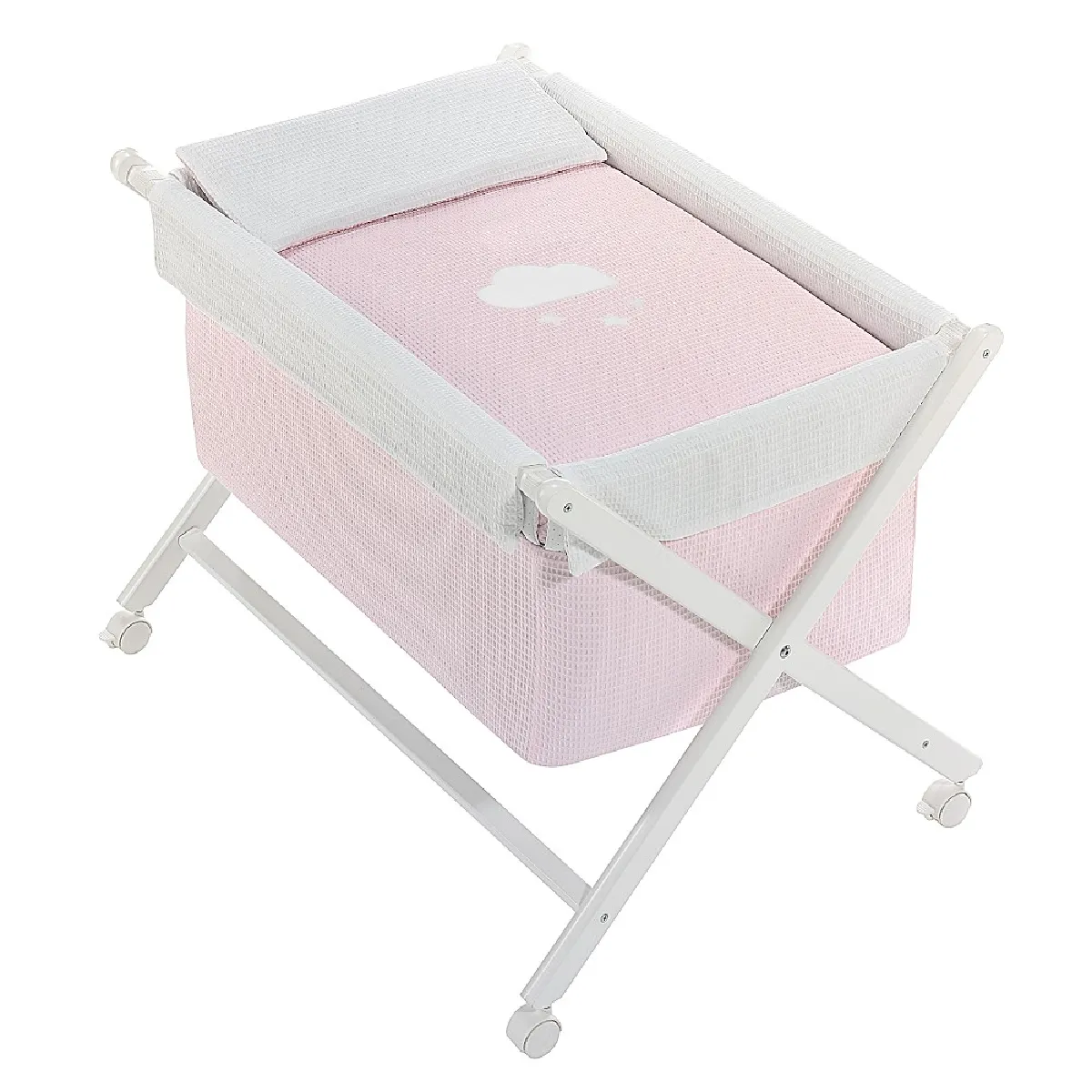Interbaby Berceau Croix Viggo - Rose