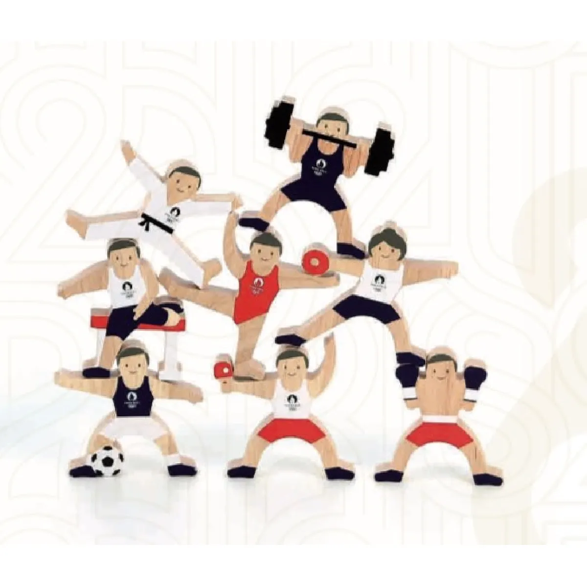 Vilac Jeu D'équilibre Athlètes Jo 2024