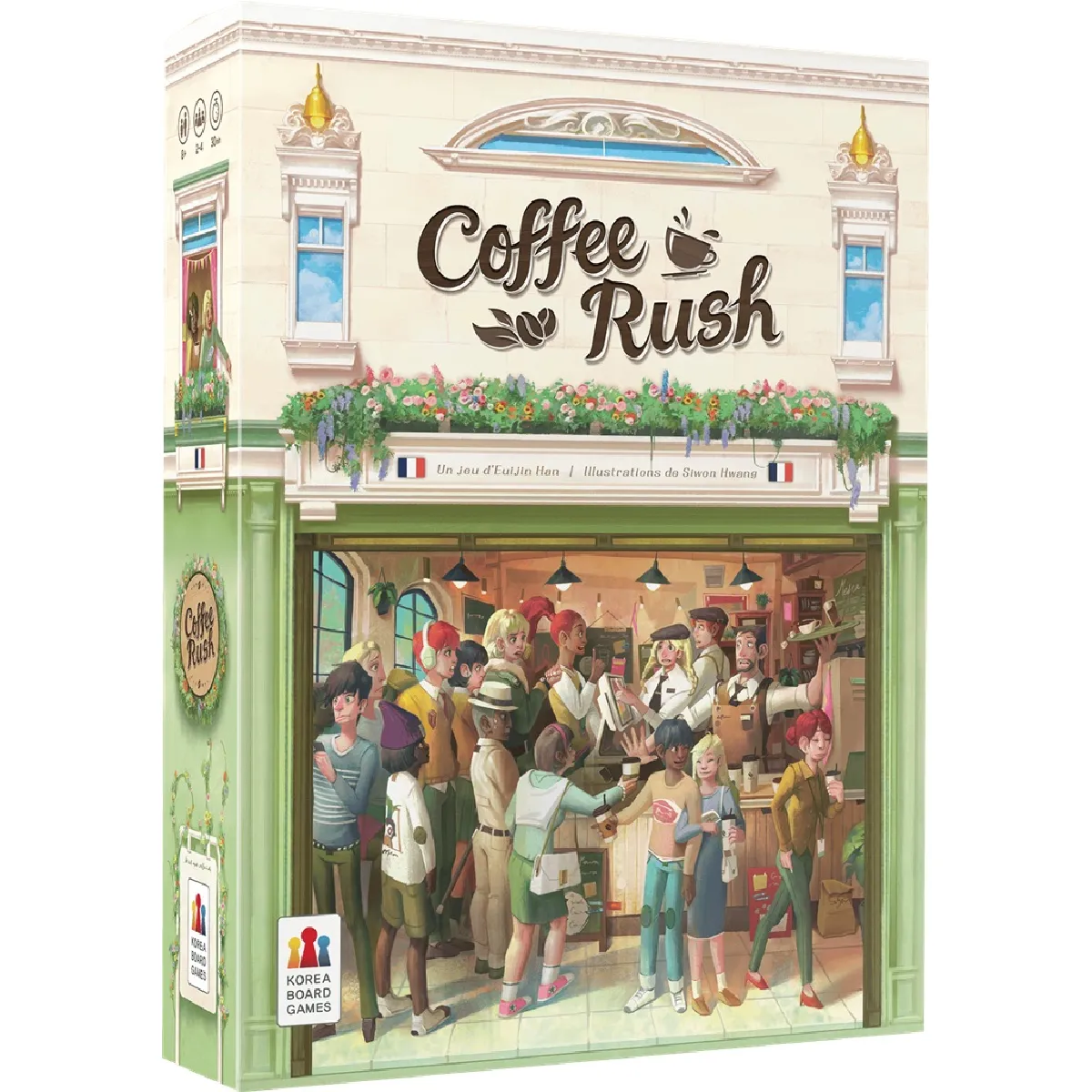 Jeu de Stratégie Asmodee KBGCR01FR – Coffee Rush