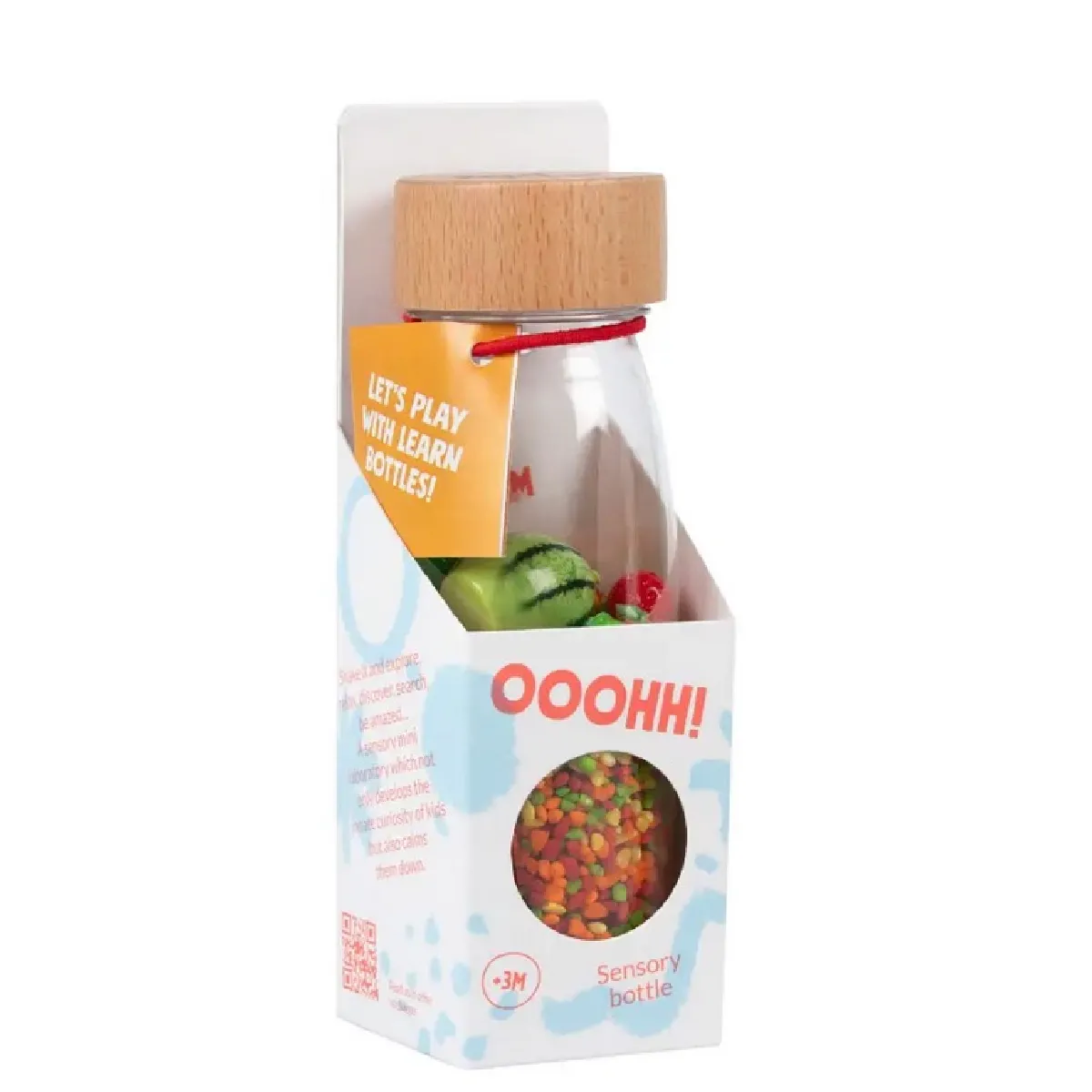 Bouteille sensorielle Learn bottle Fruits - Image 3