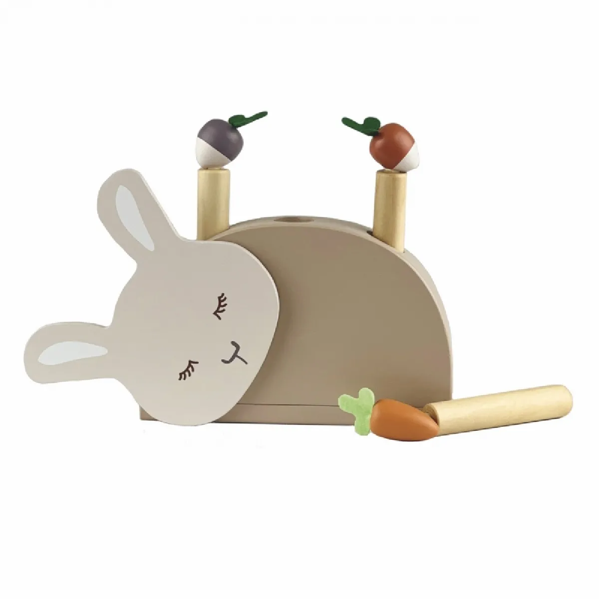 Egmont toys Jeu pop-up lapin bois - Blanc Egmont toys Jeu pop-up lapin bois - Blanc