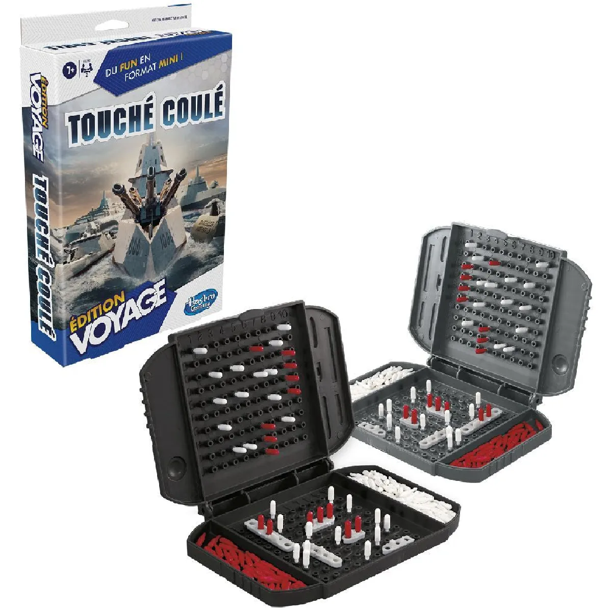 Touché Coulé édition voyage Hasbro Jeux - vue 2
