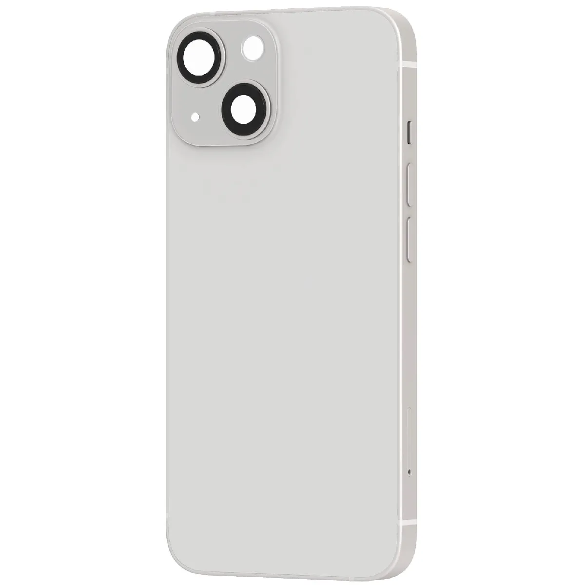 Avizar Gris Clappio Châssis Iphone 13 Mini Avec Vitre Arrière De Remplacement