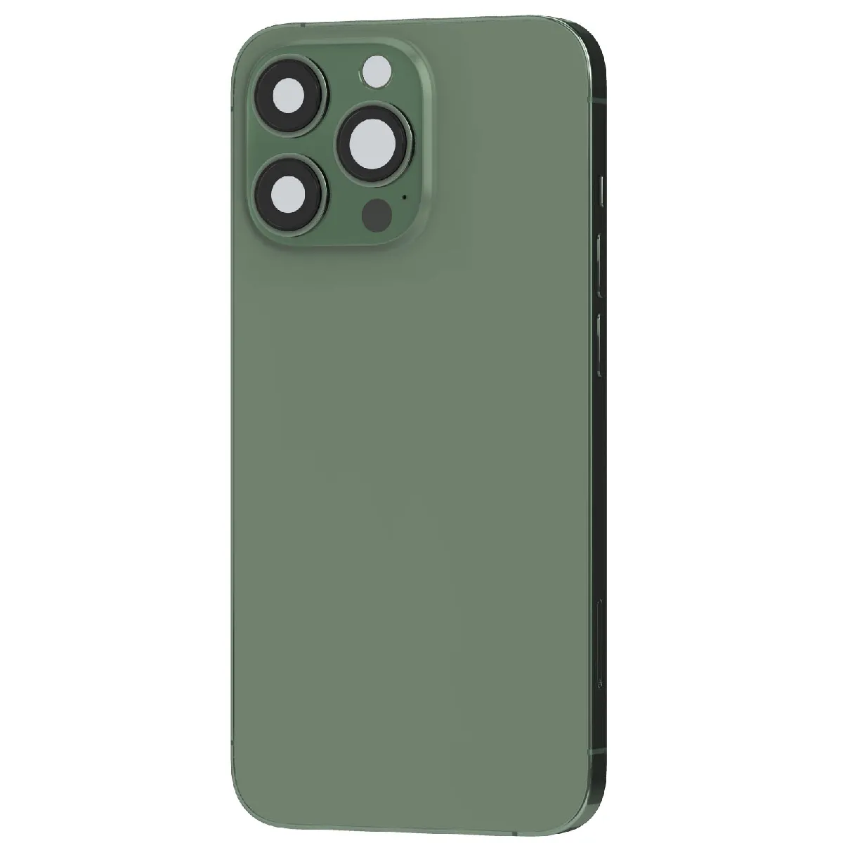 Non Communiqué Kaki Châssis Iphone 13 Pro Max Avec Vitre Arrière De Remplacement Clappio - Image 3