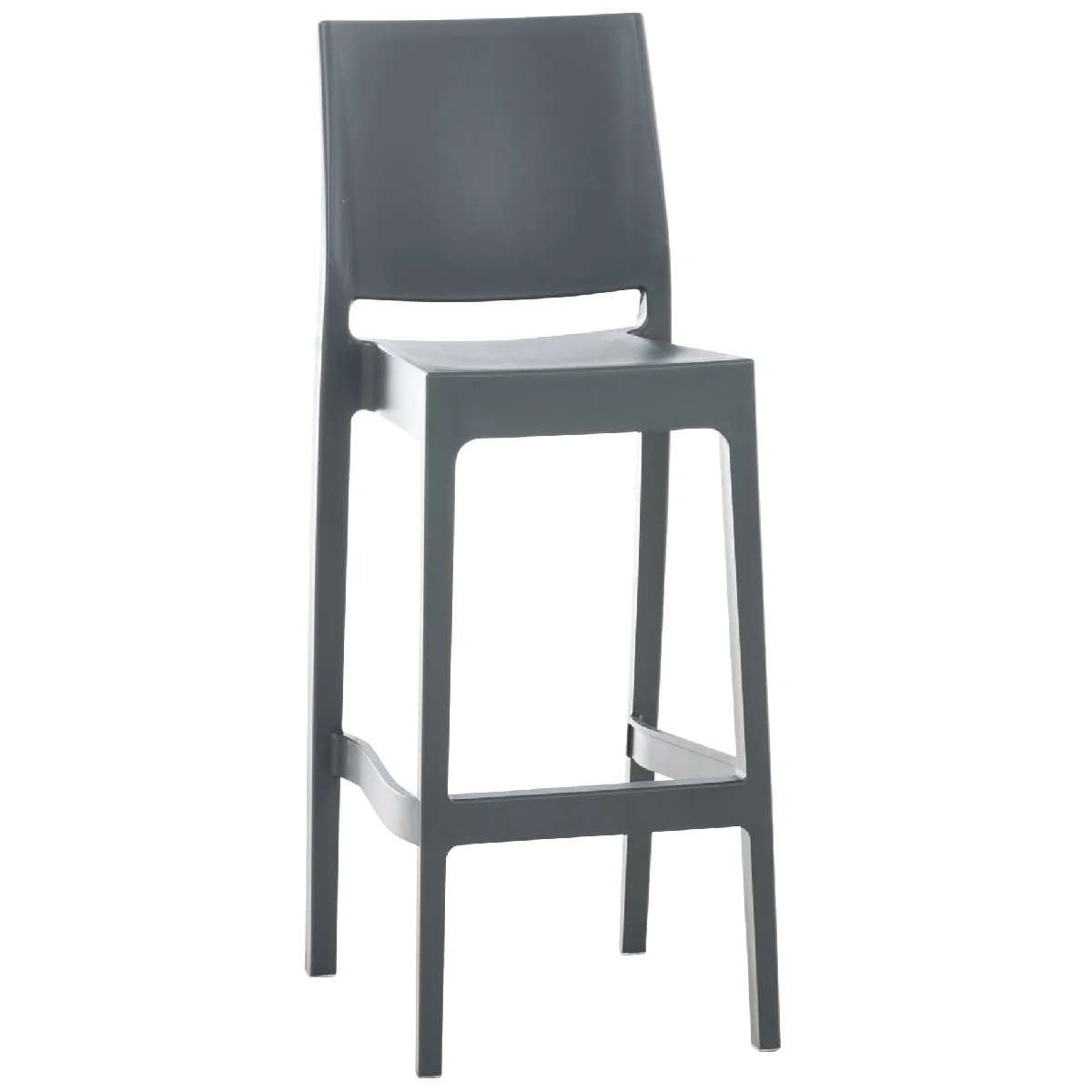 Tabouret de bar Maya - Gris foncé